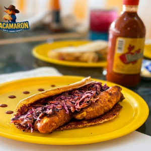 CHEESE BENY PESCADO CAPEADO (QUESADILLA DE PESCADO CAPEADO)